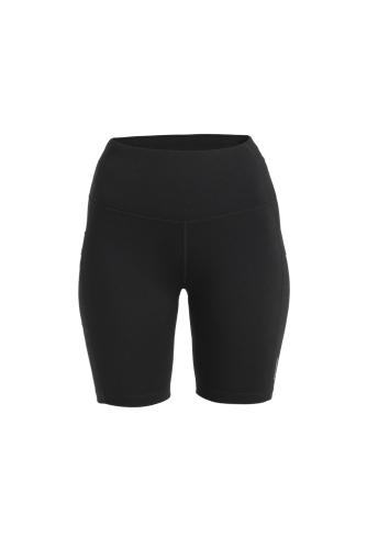 Icebreaker Women Merino 260 Fastray II 8 High Rise Shorts - black (Grösse: L) von Icebreaker