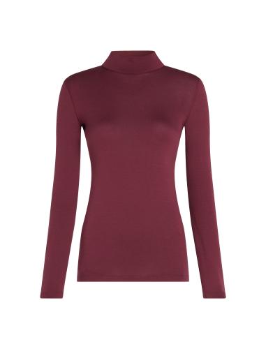 Icebreaker Women Merino 260 Tech LS Turtleneck - port (Grösse: S) von Icebreaker