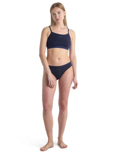 Icebreaker Women Merino Core Bra - midnight navy (Grösse: M) von Icebreaker