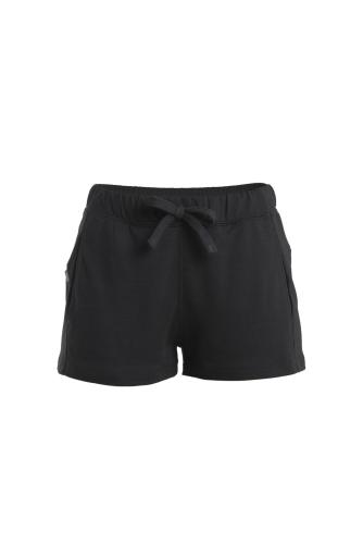 Icebreaker Women Merino Crush II Shorts - black (Grösse: L) von Icebreaker