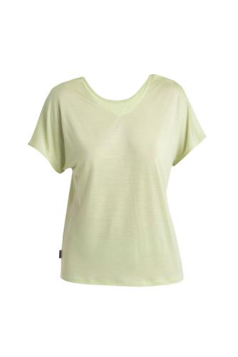 Icebreaker Women Merino Drayden Reversible SS Top - glazen (Grösse: L) von Icebreaker