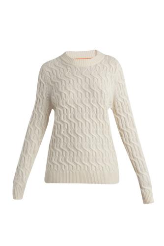 Icebreaker Women Merino Herenga Crewe Sweater - undyed (Grösse: L) von Icebreaker