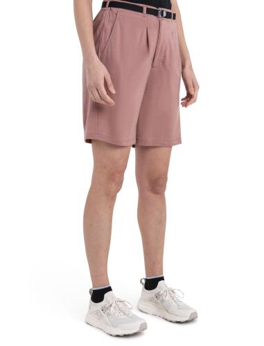 Icebreaker Women Merino IB X TNF Shorts - burlwood (Grösse: 8) von Icebreaker