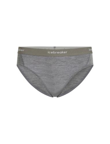 Icebreaker Women Merino Mer 125 Cool-Lite Sprite Hipster - gritstone hthr-013 (Grösse: L) von Icebreaker