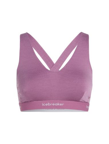 Icebreaker Women Merino Mer 125 Cool-Lite Sprite Racerback Bra - deco (Grösse: S) von Icebreaker