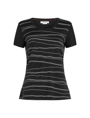 Icebreaker Women Merino Mer 150 Tech Lite SS Scoop T SofS - black (Grösse: L) von Icebreaker