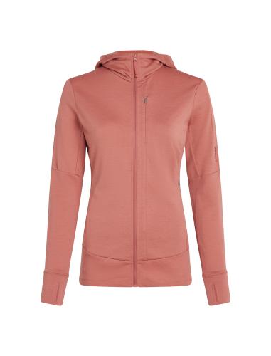 Icebreaker Women Merino Mer 260 Quantum IV LS Zip Ho - cedar wood (Grösse: L) von Icebreaker