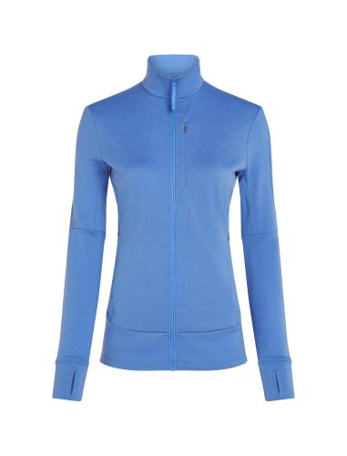 Icebreaker Women Merino Mer 260 Quantum IV LS Zip - baja (Grösse: L) von Icebreaker