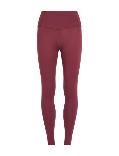 Icebreaker Women Merino Mer 260 Tech High Rise Leggings - port (Grösse: XL) von Icebreaker