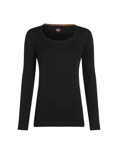 Icebreaker Women Merino Mer 260 Tech LS Scoop - black (Grösse: L) von Icebreaker