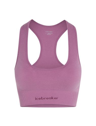 Icebreaker Women Merino Mer 260 Zoneknit Seamless Bra - deco (Grösse: L) von Icebreaker