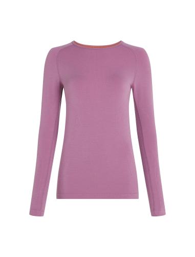 Icebreaker Women Merino Mer 260 Zoneknit Seamless LS Crewe - deco (Grösse: M) von Icebreaker