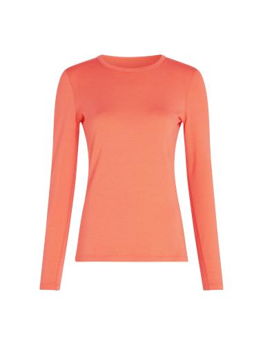 Icebreaker Women Merino Mer Core Heavyweight LS Crewe - tang (Grösse: XS) von Icebreaker