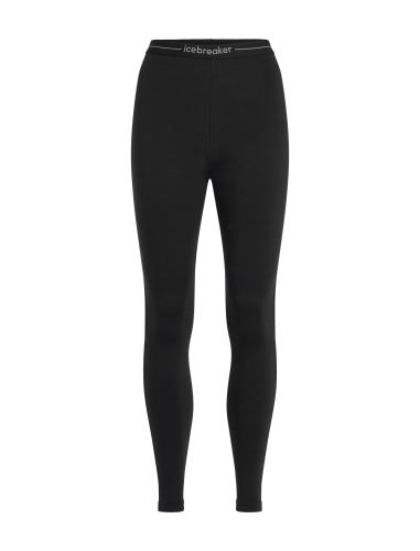 Icebreaker Women Merino Mer Core Heavyweight Leggings - black (Grösse: L) von Icebreaker