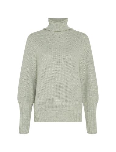 Icebreaker Women Merino Seevista Funnel Neck Sweater - ashen (Grösse: L) von Icebreaker