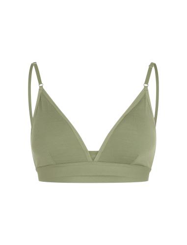 Icebreaker Women Merino Siren Bra - lichen (Grösse: L) von Icebreaker