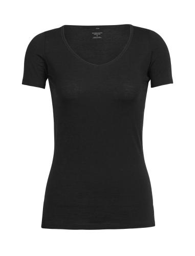 Icebreaker Women Siren SS Sweetheart - black (Grösse: L) von Icebreaker