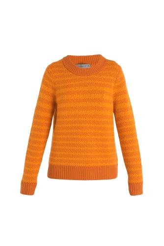 Icebreaker Women Waypoint Crewe Sweater - earth (Grösse: XS) von Icebreaker