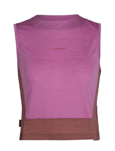 Icebreaker Women ZoneKnit™ Tank - cosmic/grape/cb (Grösse: M) von Icebreaker