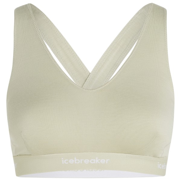 Icebreaker - Women's 125 Cool-Lite Sprite Racerback Bra - Sport-BH Gr L beige von Icebreaker