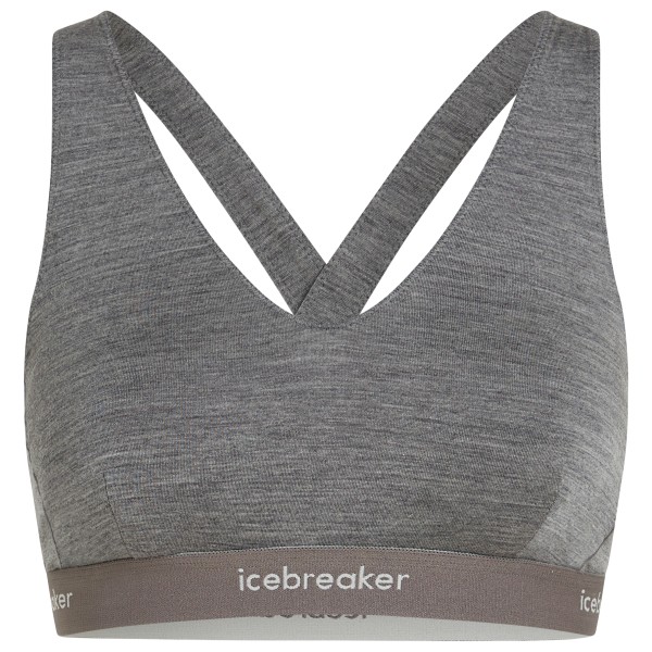 Icebreaker - Women's 125 Cool-Lite Sprite Racerback Bra - Sport-BH Gr L grau Icebreaker - Women's 125 Cool-Lite Sprite Racerback Bra - Sport-BH Gr L grau von Icebreaker