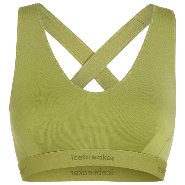 Icebreaker - Women's 125 Cool-Lite Sprite Racerback Bra - Sport-BH Gr L oliv von Icebreaker