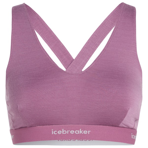 Icebreaker - Women's 125 Cool-Lite Sprite Racerback Bra - Sport-BH Gr L rosa von Icebreaker