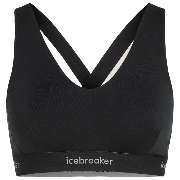 Icebreaker - Women's 125 Cool-Lite Sprite Racerback Bra - Sport-BH Gr L schwarz von Icebreaker