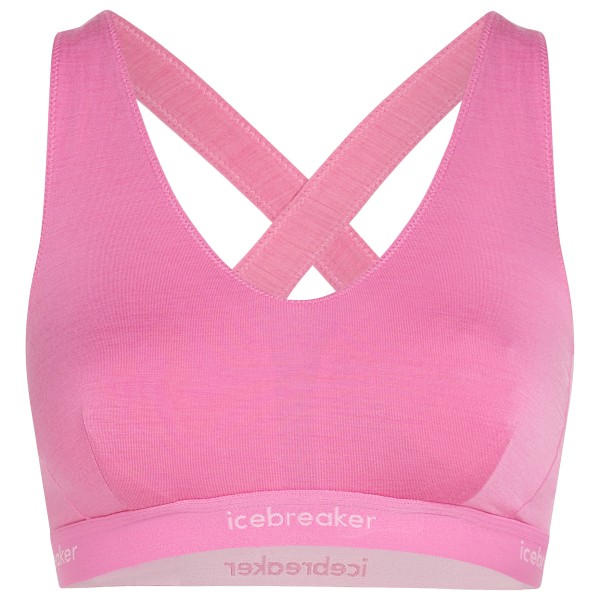 Icebreaker - Women's 125 Cool-Lite Sprite Racerback Bra - Sport-BH Gr M rosa Icebreaker - Women's 125 Cool-Lite Sprite Racerback Bra - Sport-BH Gr M rosa von Icebreaker