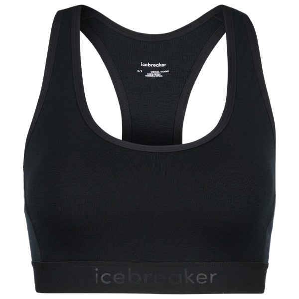 Icebreaker - Women's 125 Zoneknit Racerback Bra - Sport-BH Gr L schwarz von Icebreaker