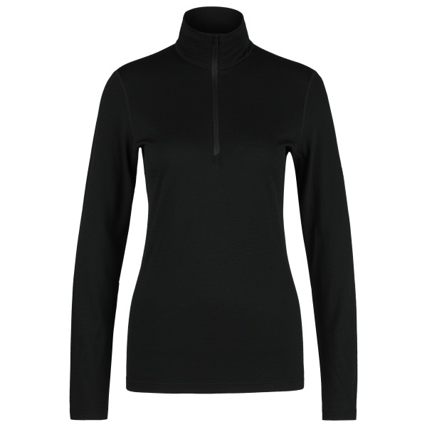 Icebreaker - Women's 200 Oasis L/S Half Zip - Merinolongsleeve Gr XS schwarz von Icebreaker