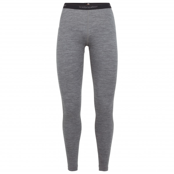 Icebreaker - Women's 200 Oasis Leggings - Merinounterwäsche Gr L grau von Icebreaker