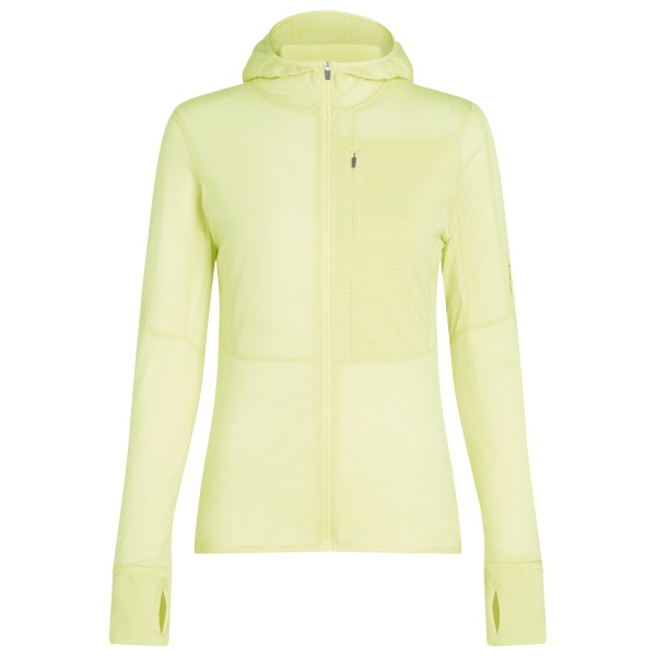 Icebreaker - Women's 200 RealFleece Descender L/S Zip Hoodie - Merinohoodie Gr L gelb Icebreaker - Women's 200 RealFleece Descender L/S Zip Hoodie - Merinohoodie Gr L gelb von Icebreaker