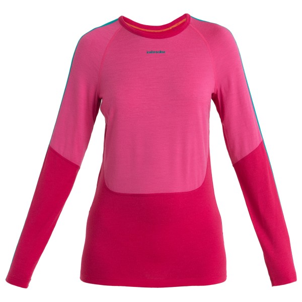 Icebreaker - Women's 200 Sonebula L/S Crewe - Merinounterwäsche Gr L;M;S;XL;XS beige;braun von Icebreaker