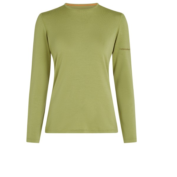 Icebreaker - Women's 260 Tech L/S Crewe - Merinounterwäsche Gr L oliv von Icebreaker