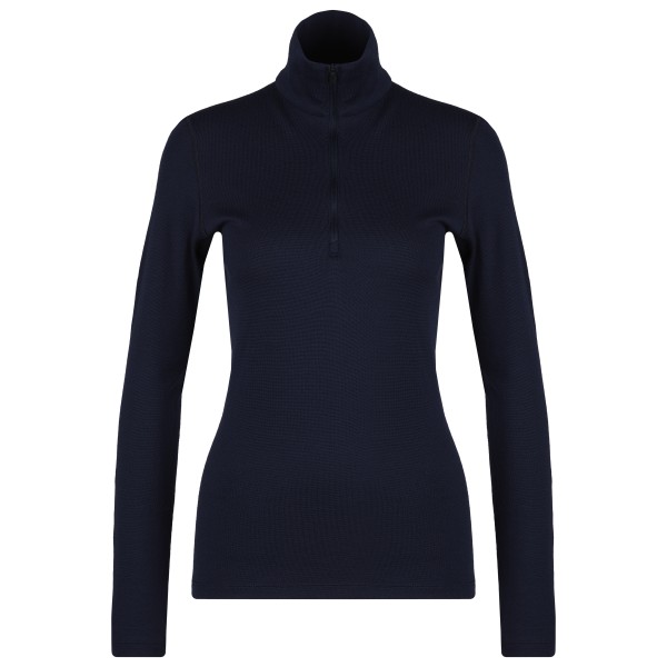 Icebreaker - Women's 260 Tech L/S Half Zip - Merinounterwäsche Gr L blau von Icebreaker