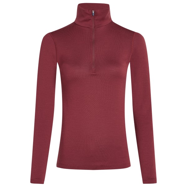 Icebreaker - Women's 260 Tech L/S Half Zip - Merinounterwäsche Gr L rot von Icebreaker