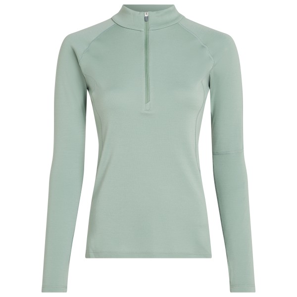 Icebreaker - Women's 300 MerinoFine Polar L/S Half Zip - Merinounterwäsche Gr L;M;S;XL;XS grau;schwarz von Icebreaker