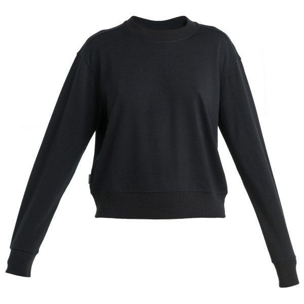 Icebreaker - Women's Crush II L/S Sweatshirt - Merinopullover Gr L;M;S;XL;XS rot;schwarz von Icebreaker