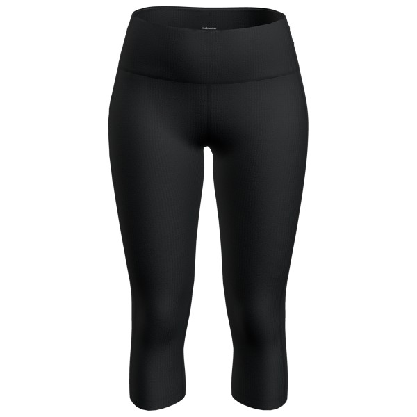 Icebreaker - Women's Fastray II 20 High Rise 3/4 Tights - Lauftights Gr L;S;XS schwarz von Icebreaker