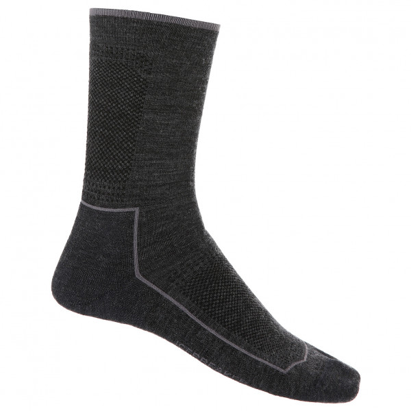 Icebreaker - Women's Hike Cool-Lite 3Q Crew - Wandersocken Gr L schwarz von Icebreaker