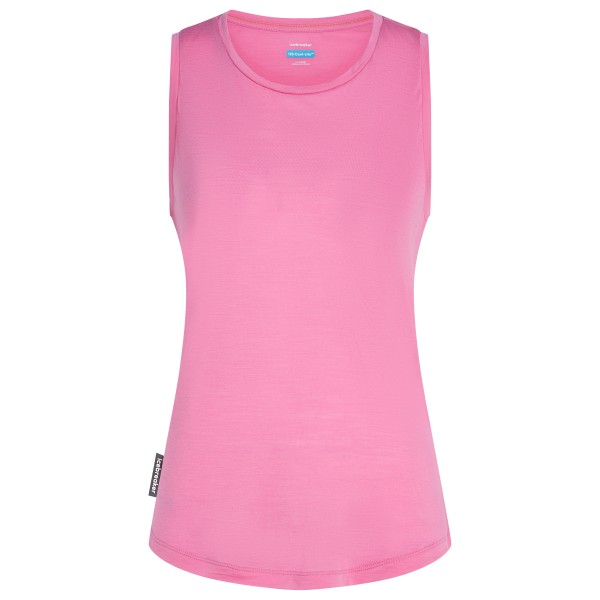 Icebreaker - Women's Merino 125 Cool-Lite Sphere III Tank - Tank Top Gr M rosa von Icebreaker