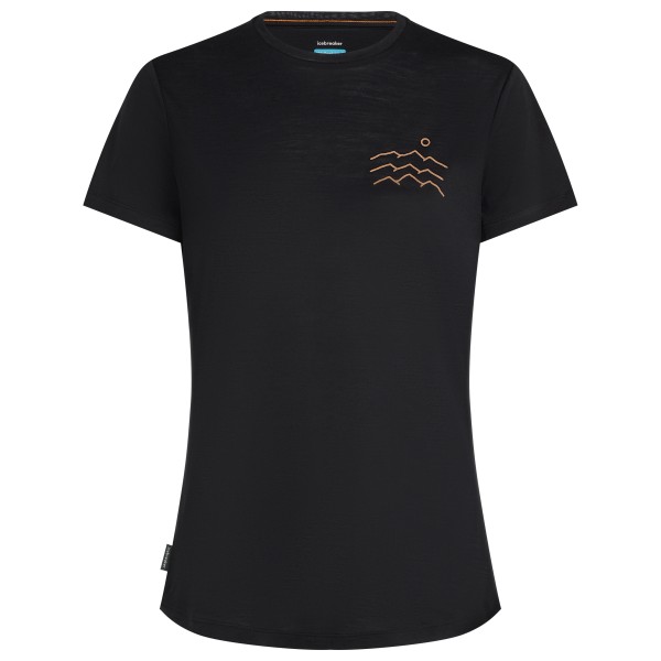 Icebreaker - Women's Merino 125 Cool-Lite Sphere S/S Across - Merinoshirt Gr L;M;S;XL;XS oliv;schwarz von Icebreaker