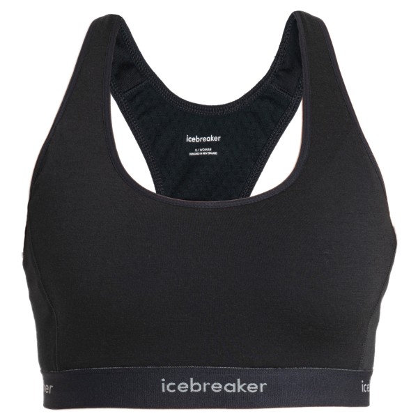 Icebreaker - Women's Merino 125 Zoneknit Racerback Bra - Sport-BH Gr L;M;S;XL;XS blau;braun/orange;schwarz von Icebreaker