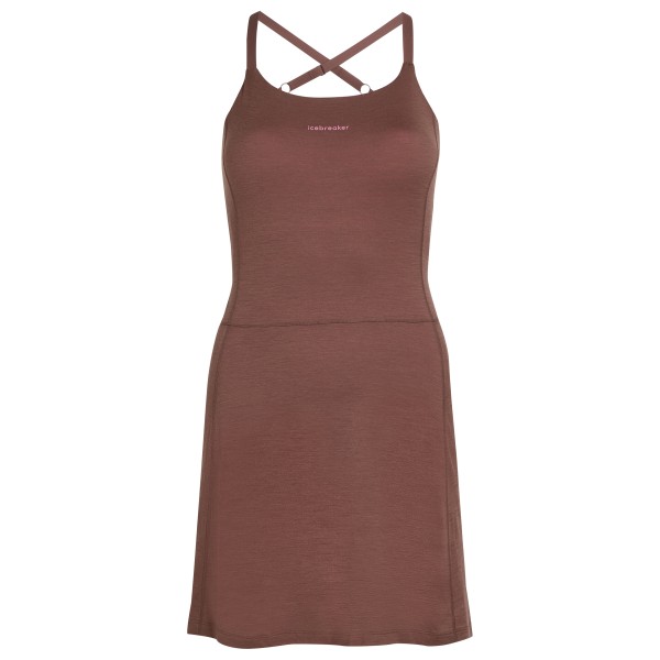 Icebreaker - Women's Merino 150 Active Dress - Kleid Gr S braun von Icebreaker
