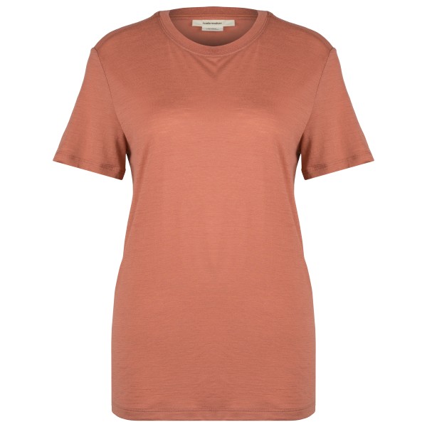 Icebreaker - Women's Merino 150 Tech Lite III S/S Relaxed - Merinoshirt Gr L rosa von Icebreaker