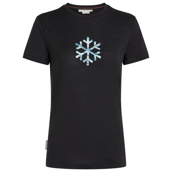 Icebreaker - Women's Merino 150 Tech Lite S/S POW - Merinoshirt Gr M schwarz von Icebreaker