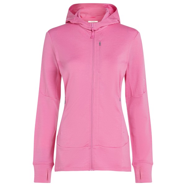 Icebreaker - Women's Merino 260 Quantum IV L/S Zip Hoodie - Merinohoodie Gr XS rosa Icebreaker - Women's Merino 260 Quantum IV L/S Zip Hoodie - Merinohoodie Gr XS rosa von Icebreaker