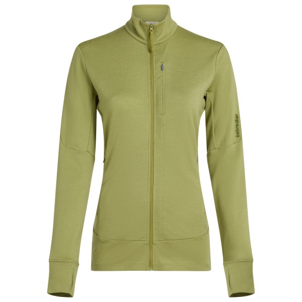 Icebreaker - Women's Merino 260 Quantum IV L/S Zip - Merinojacke Gr L;M;S;XL;XS oliv;schwarz von Icebreaker