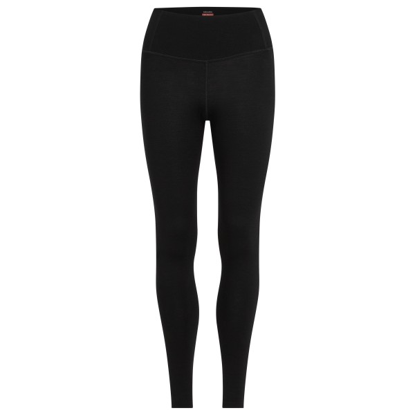 Icebreaker - Women's Merino 260 Tech High Rise Leggings - Merinounterwäsche Gr M schwarz von Icebreaker